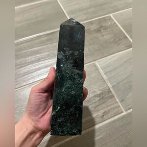 Ocean jasper chunky tower natural gemstone crystal